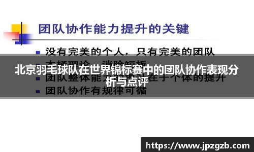 北京羽毛球队在世界锦标赛中的团队协作表现分析与点评